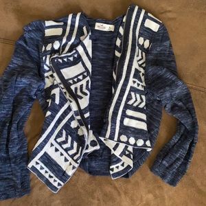 Hollister cropped sweater